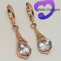 Earrings - 14K Rose Gold Filled Loop Drop
