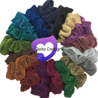 Scrunchies - GLITTER
