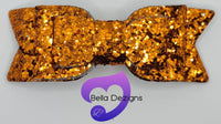 Hair Bows - Glitter (Plain)

