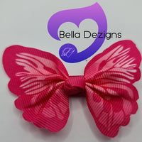 Hair Bows - Butterfly (Ribbon)
