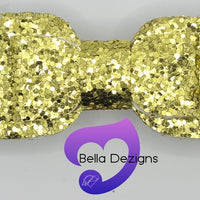 Hair Bows - Glitter (Plain)