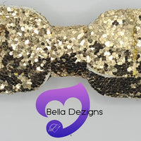Hair Bows - Glitter (Plain)