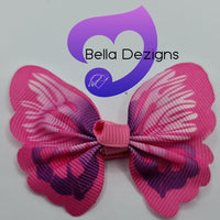 Hair Bows - Butterfly (Ribbon)