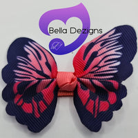 Hair Bows - Butterfly (Ribbon)
