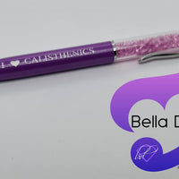 Crystal Stylus Touch Screen Ballpoint Pens - I ♡ CALISTHENICS