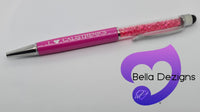 Crystal Stylus Touch Screen Ballpoint Pens - I ♡ CALISTHENICS
