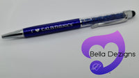 Crystal Stylus Touch Screen Ballpoint Pens - I ♡ CALISTHENICS
