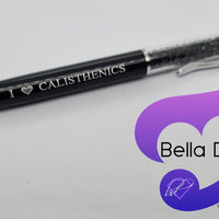 Crystal Stylus Touch Screen Ballpoint Pens - I ♡ CALISTHENICS