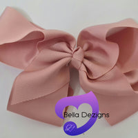 Hair Bows - 6 INCH Fashion Bows (Ribbon)