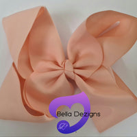 Hair Bows - 6 INCH Fashion Bows (Ribbon)