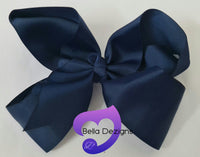 Hair Bows - 6 INCH Fashion Bows (Ribbon)
