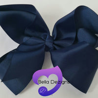 Hair Bows - 6 INCH Fashion Bows (Ribbon)