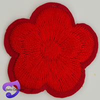 Applique Motif Patch Pieces - Medium Flowers (VARIOUS COLOURS)
