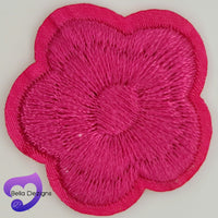 Applique Motif Patch Pieces - Medium Flowers (VARIOUS COLOURS)
