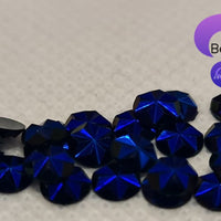 SAPPHIRE AB - Resin Snow Flake Flatback Crystal Rhinestones