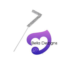 CAKE TOPPER - Rhinestone Numbers
