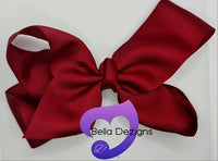 Hair Bows - 6 INCH Fashion Bows (Ribbon)
