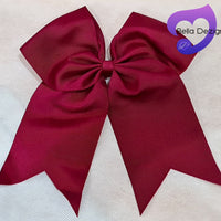 Hair Bows - Cheer Bow (Single Bow - Ribbon)