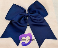 Hair Bows - Cheer Bow (Single Bow - Ribbon)
