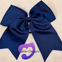 Hair Bows - Cheer Bow (Single Bow - Ribbon)