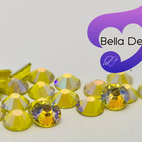 CITRINE AB - Non Hotfix Flatback Crystal Rhinestones