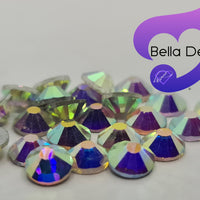 CLEAR AB - Non Hotfix Flatback Crystal Rhinestones