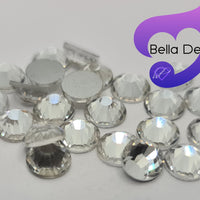 CRYSTAL CLEAR - Non Hotfix Flatback Crystal Rhinestones