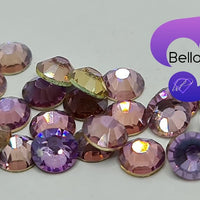 CYAN VITRAIL - Non Hotfix Flatback Crystal Rhinestones