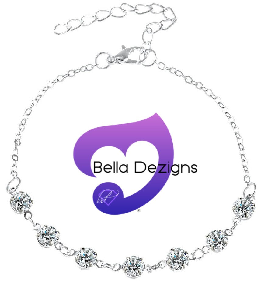 Anklets - Boho Diamante Anklet