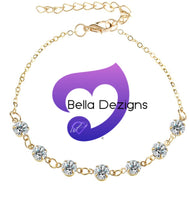 Anklets - Boho Diamante Anklet
