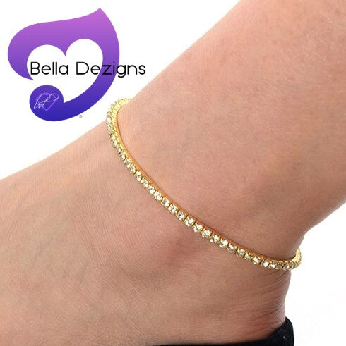 Anklets - Stretch Diamante Anklet