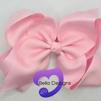 Hair Bows - 6 INCH Fashion Bows (Ribbon)