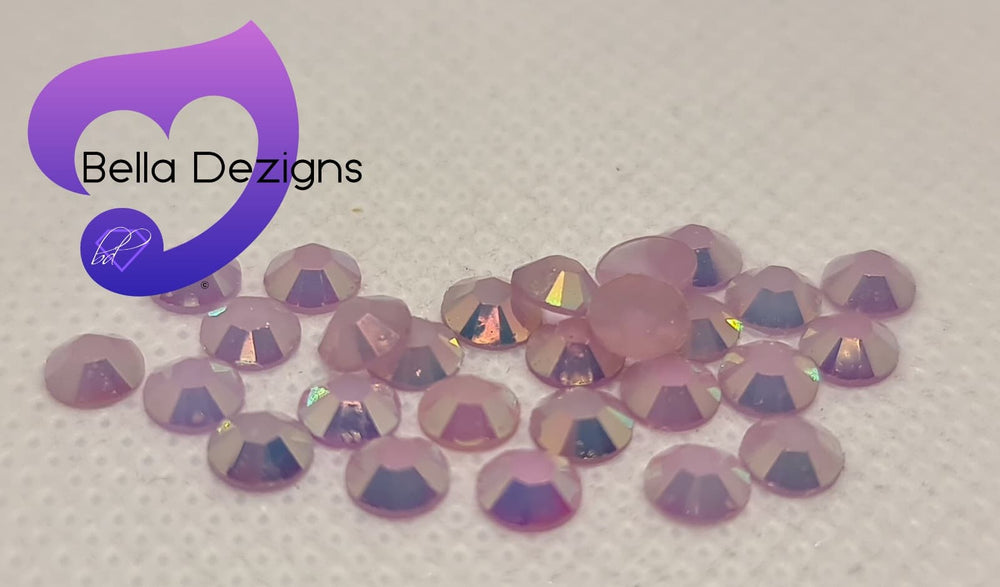 LIGHT PURPLE AB - Resin Jelly AB Flatback Crystal Rhinestones