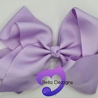 Hair Bows - 6 INCH Fashion Bows (Ribbon)