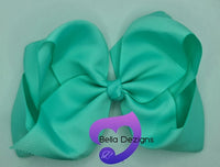 Hair Bows - 6 INCH Fashion Bows (Ribbon)

