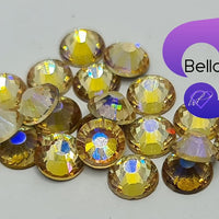 PURPLE FLARE - Non Hotfix Flatback Crystal Rhinestones