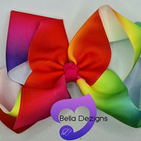 Hair Bows - 6 INCH Fashion Bows (Ribbon)
