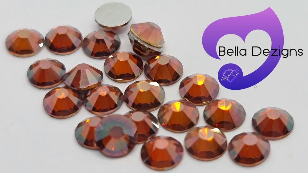 RED WINE - Non Hotfix Flatback Crystal Rhinestones