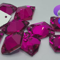 ROSE (COSMIC) - Non Hotfix Flatback Crystal Rhinestones