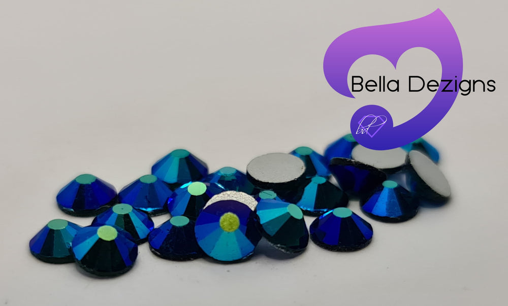 SAPPHIRE AB - Non Hotfix Flatback Crystal Rhinestones