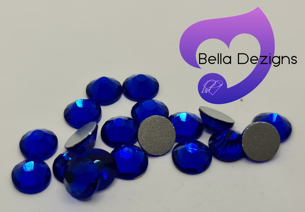 SAPPHIRE - Non Hotfix Flatback Crystal Rhinestones