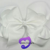 Hair Bows - 6 INCH Fashion Bows (Ribbon)